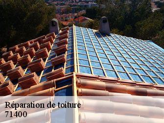 Réparation de toiture  71400