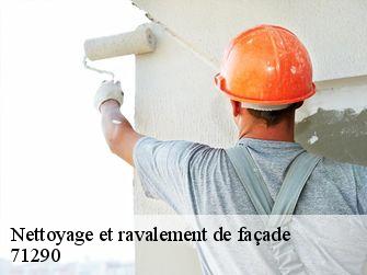 Nettoyage et ravalement de façade  71290