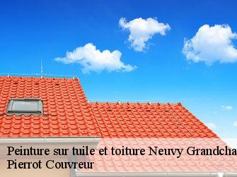 Peinture sur tuile et toiture 71130