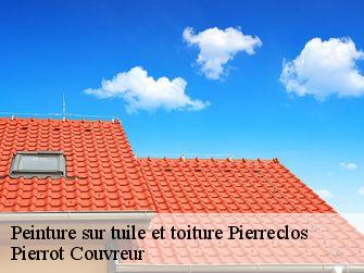 Peinture sur tuile et toiture 71960