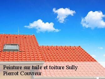 Peinture sur tuile et toiture 71360